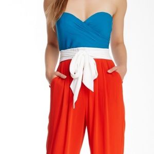 Catherine Malandrino “Effie” Colorblock Jumpsuit